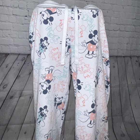 Disney Pants - Disney Mickey Mouse White, Pink, Green & Blue Pants size XL